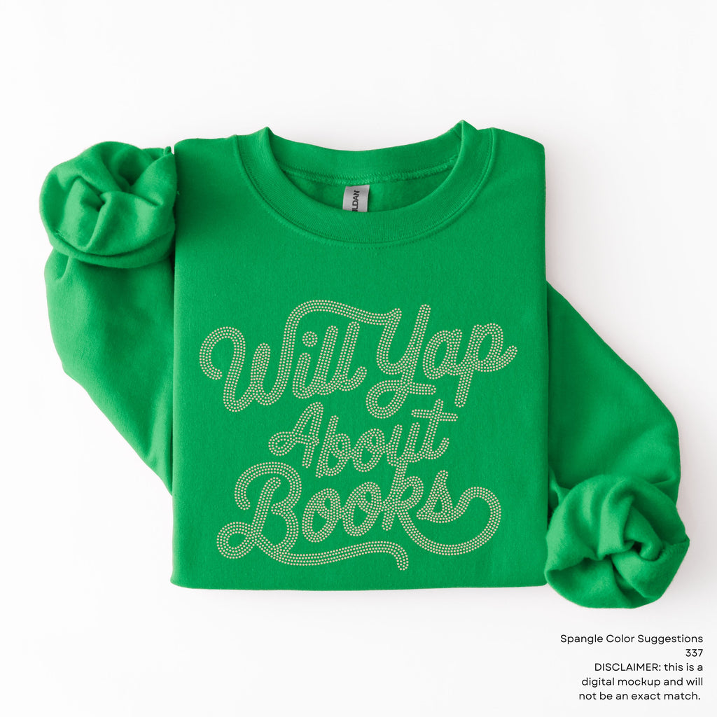 Will Yap About Books SPANGLES TRANSFER