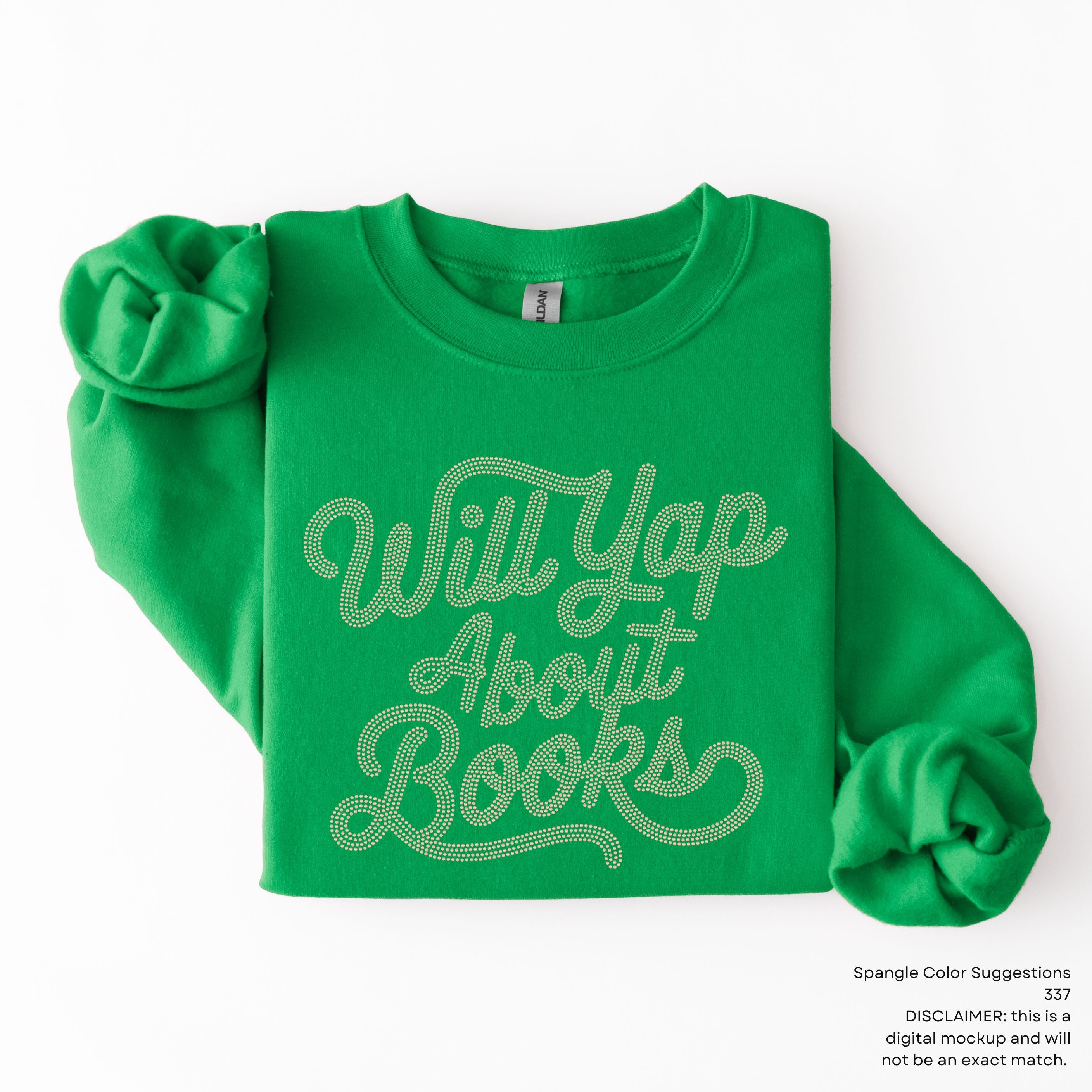 Will Yap About Books SPANGLES TRANSFER