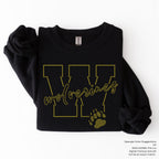Wolverines Team Mascot SPANGLE TRANSFER