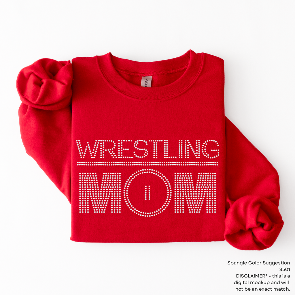 Wrestling Mom SPANGLES TRANSFER