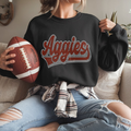 Aggies Retro RHINESTONE TRANSFER