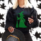 Green Witch SPANGLES TRANSFER