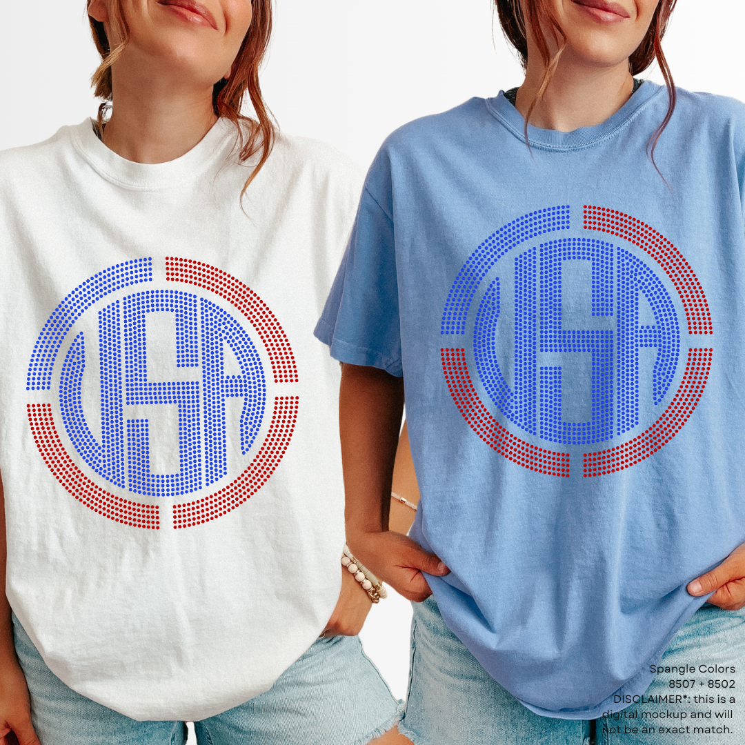 American Logo SPANGLE TRANSFER