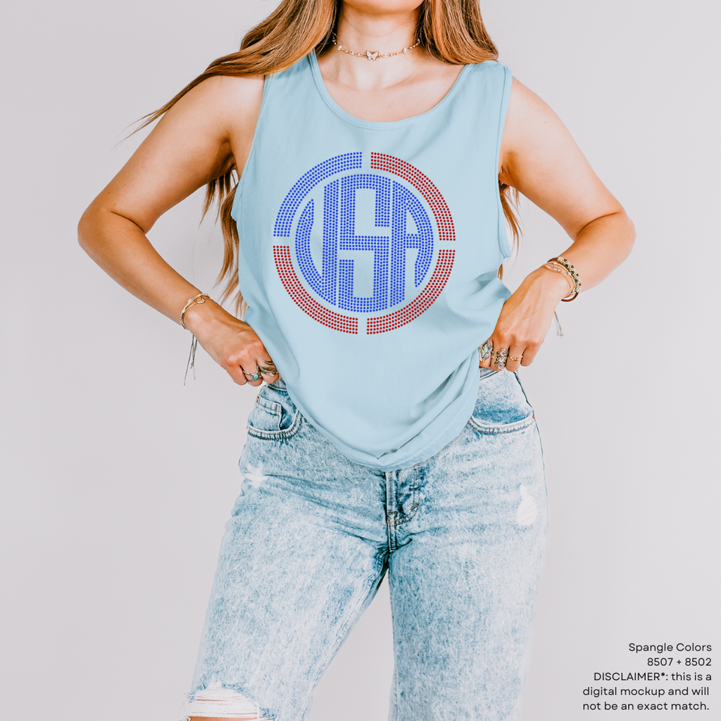 American Logo SPANGLE TRANSFER