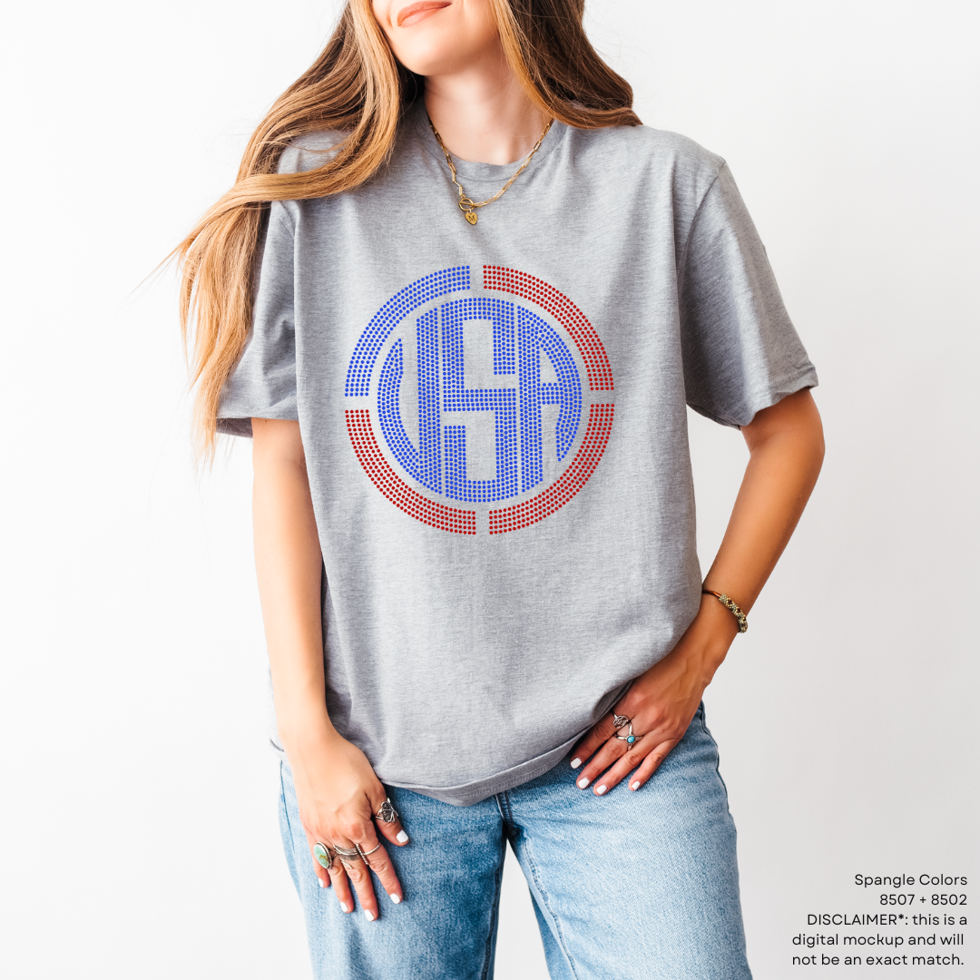 American Logo SPANGLE TRANSFER