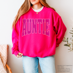 Auntie Curved SPANGLES TRANSFER