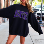 Auntie Curved SPANGLES TRANSFER