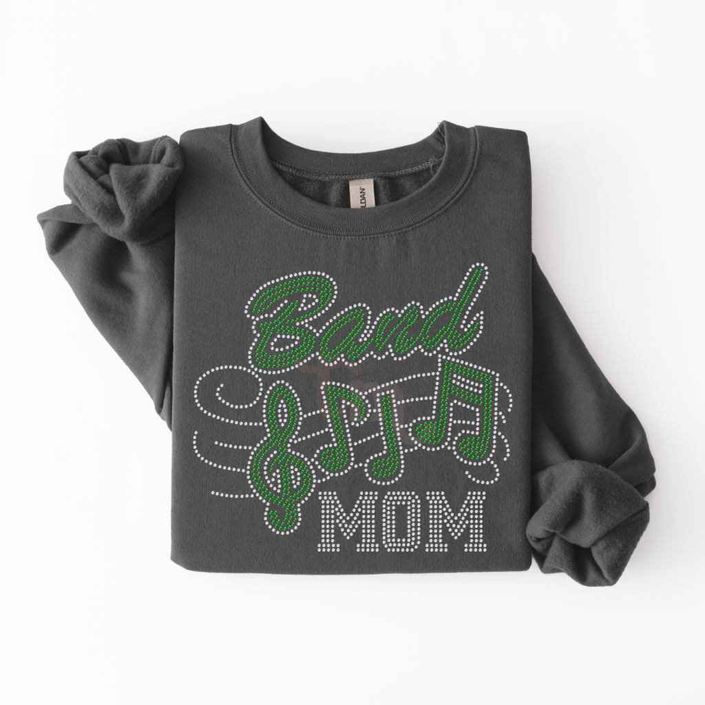 Band Mom RHINESTONE TRANSFER