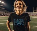 AnyTees Bandits Football RHINESTONE TRANSFER