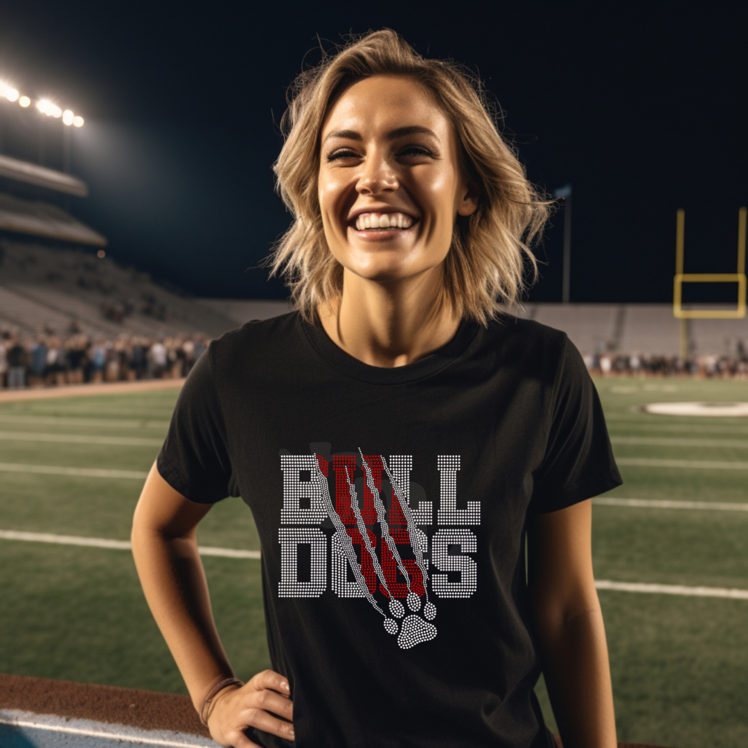 Bulldogs Claw SPANGLE TRANSFER