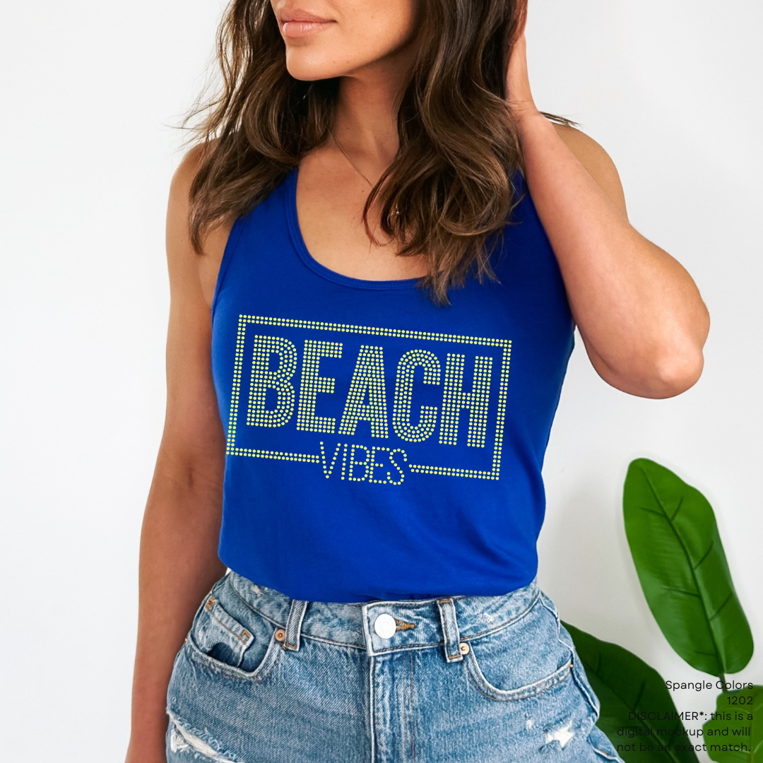 Beach Vibes SPANGLES TRANSFER
