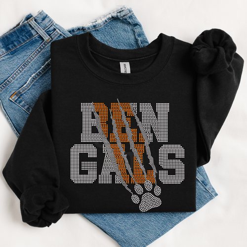 Bengals Claw SPANGLE TRANSFER