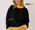 Black + Gold Tees Me Premium Mock Neck Sweatshirt || PREORDER est. ship 8/17