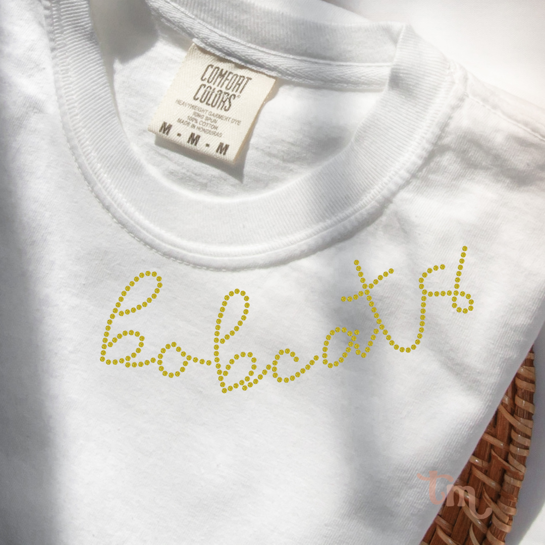 Bobcats Collar SHEET OF FOUR RHINESTONE TRANSFER