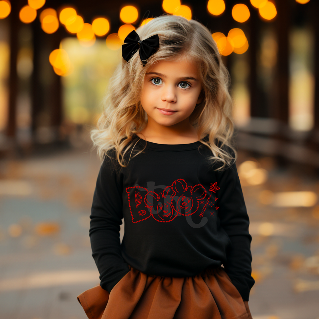 Boo Mouse YOUTH SPANGLE TRANSFER