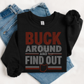 Buck Around RHINESTONE TRANSFER