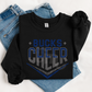 Bucks Cheer SPANGLES TRANSFER