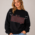 Bulldogs Double Outline SPANGLES TRANSFER
