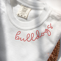 Bulldogs Collar SHEET OF FOUR SPANGLE TRANSFER