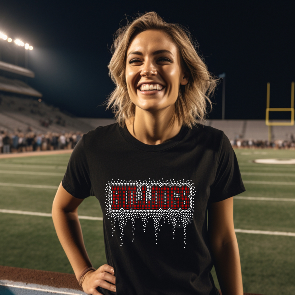 Bulldogs Athletic Drip SPANGLE TRANSFER