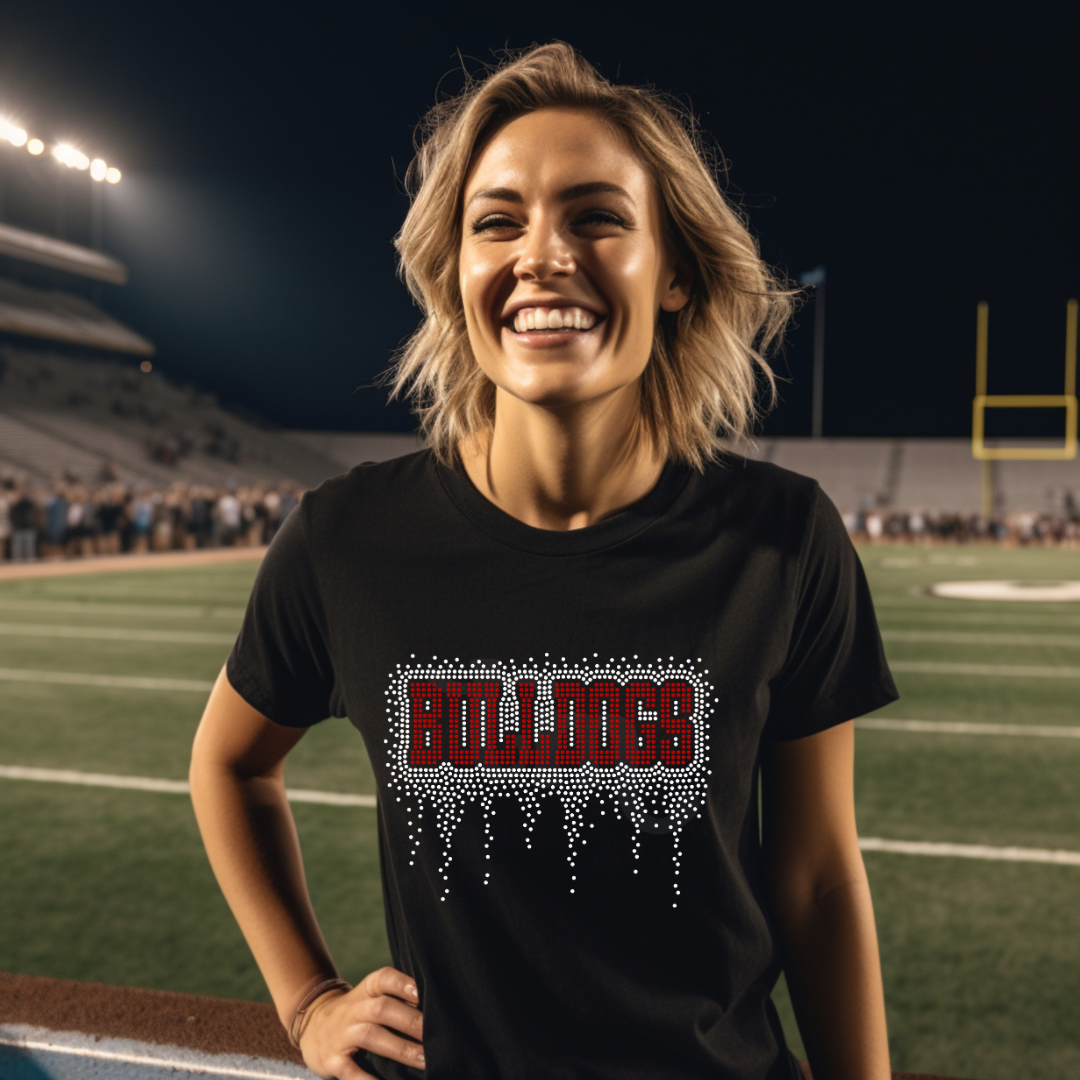Bulldogs Athletic Drip SPANGLE TRANSFER