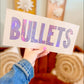 Bullets Font Mascot SPANGLE TRANSFER