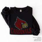 Cardinals with Mascot SPANGLE TRANSFER