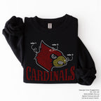 Cardinals with Mascot SPANGLE TRANSFER