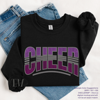 Cheer Curved SPANGLES TRANSFER