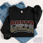 Cheer Curved SPANGLES TRANSFER