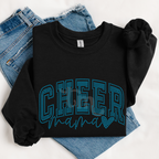 Cheer Mama with Heart SPANGLES TRANSFER