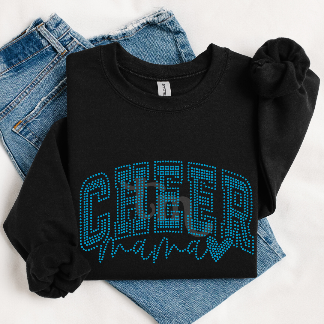 Cheer Mama with Heart SPANGLES TRANSFER
