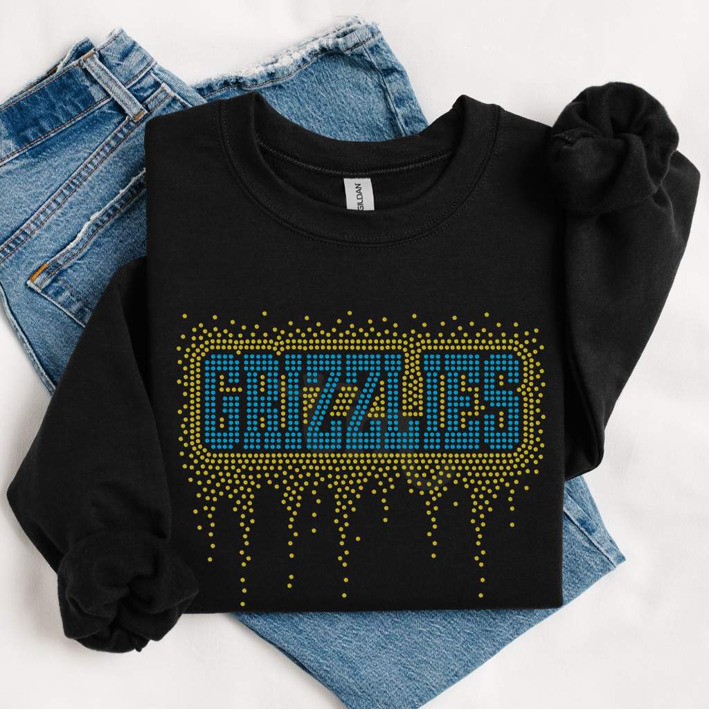 Grizzlies Athletic Drip SPANGLE TRANSFER