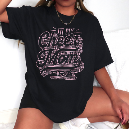 Cheer Mom Era RHINESTONE TRANSFER