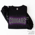 Cougars Arched Scatter SPANGLE TRANSFER