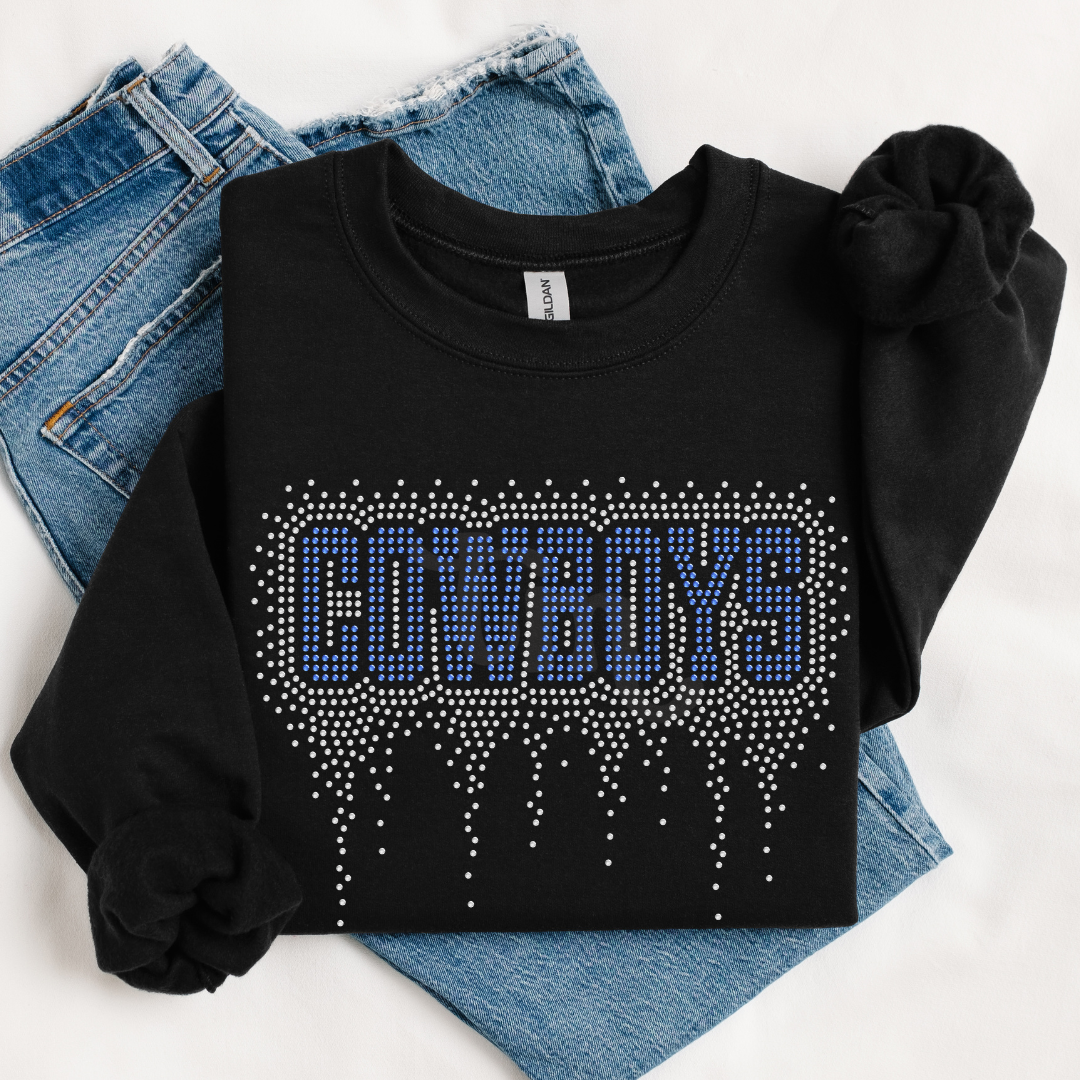Cowboys Athletic Drip RHINESTONE TRANSFER