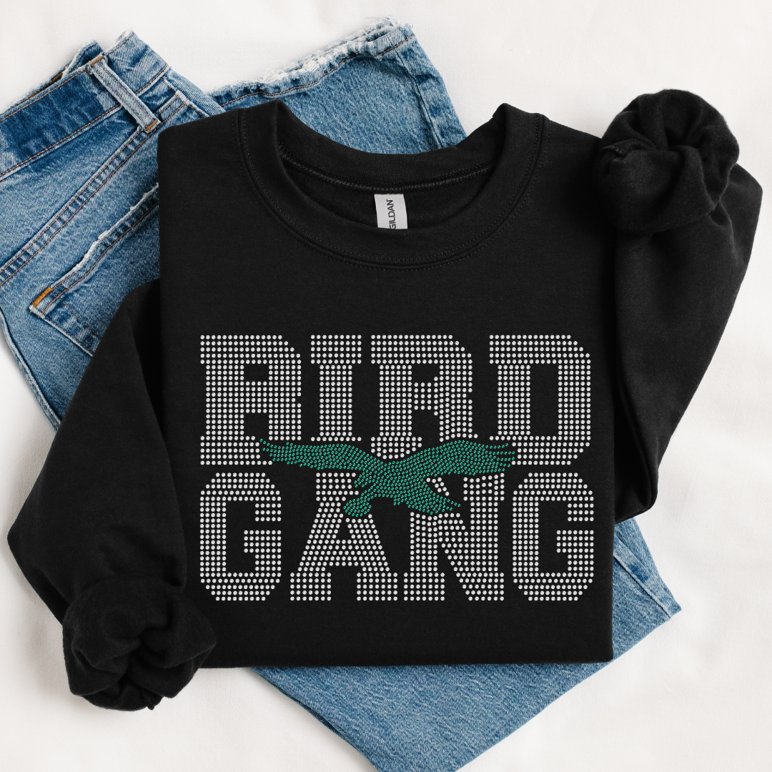 Bird Gang RHINESTONE TRANSFER