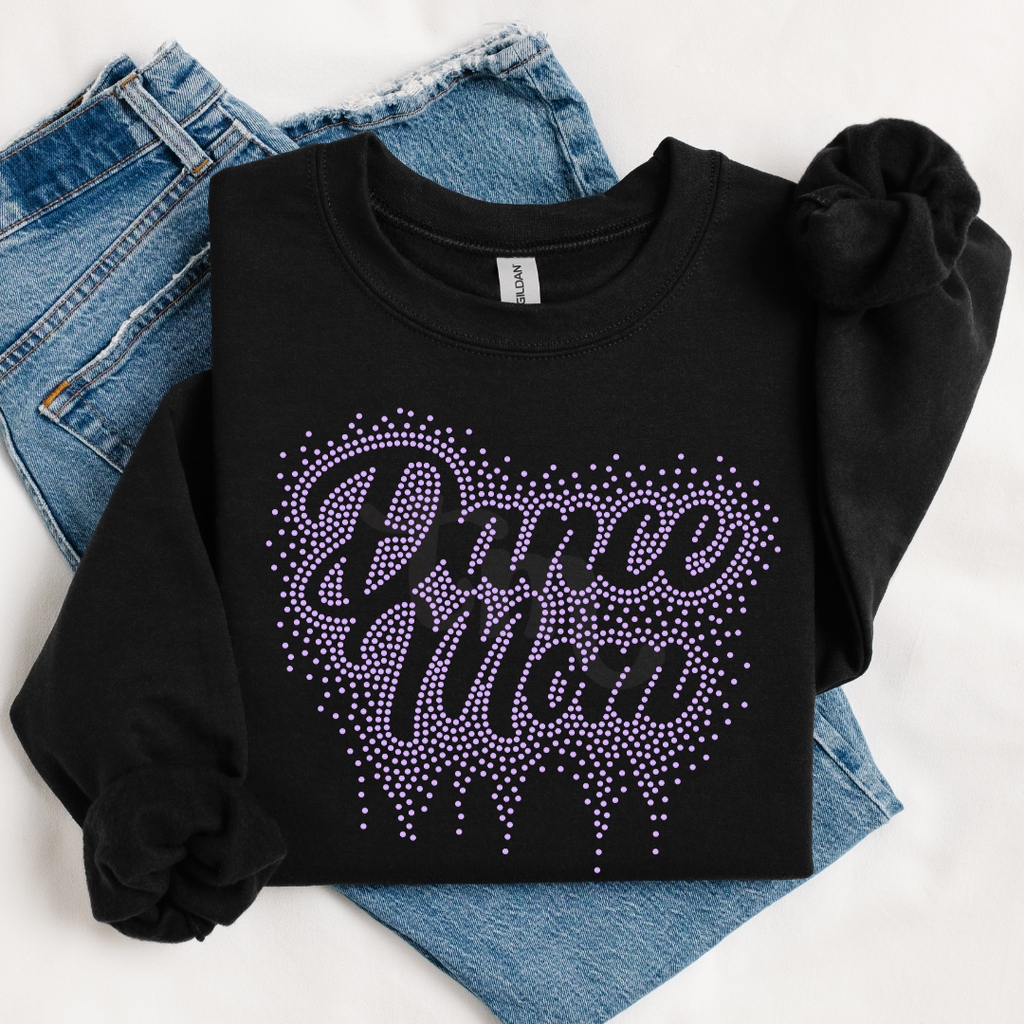 Dance Mom Ombre Drip SPANGLES TRANSFER