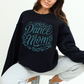 Dance Mom Swirls RHINESTONE TRANSFER