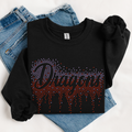 Dragons Ombre Drip RHINESTONE TRANSFER
