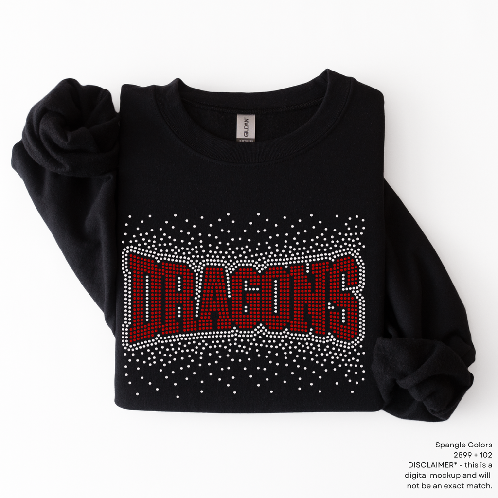 Dragons Arched Scatter SPANGLE TRANSFER