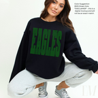 Eagles OVERSIZED SPANGLE TRANSFER