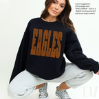 Eagles OVERSIZED SPANGLE TRANSFER