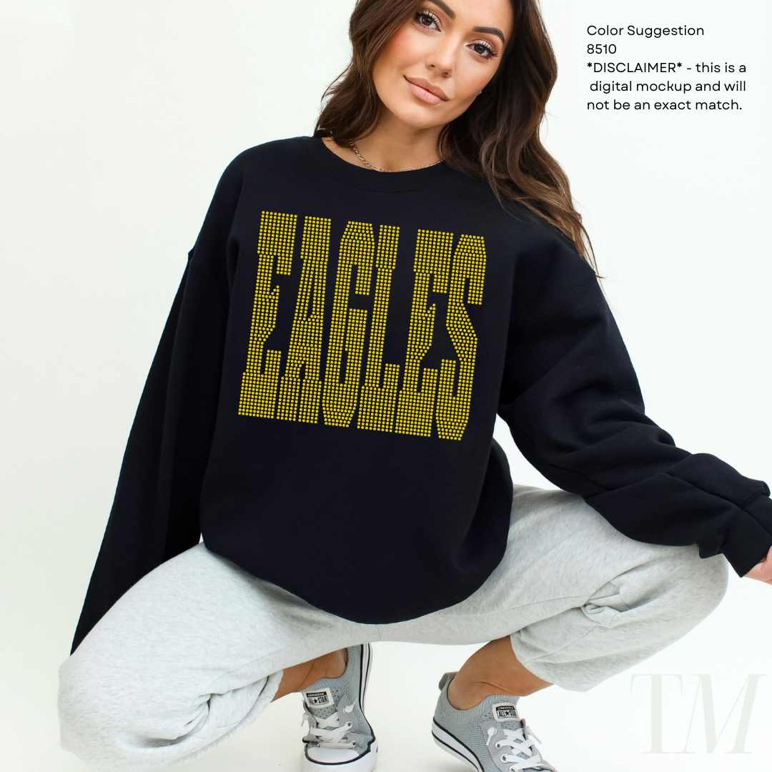 Eagles OVERSIZED SPANGLE TRANSFER