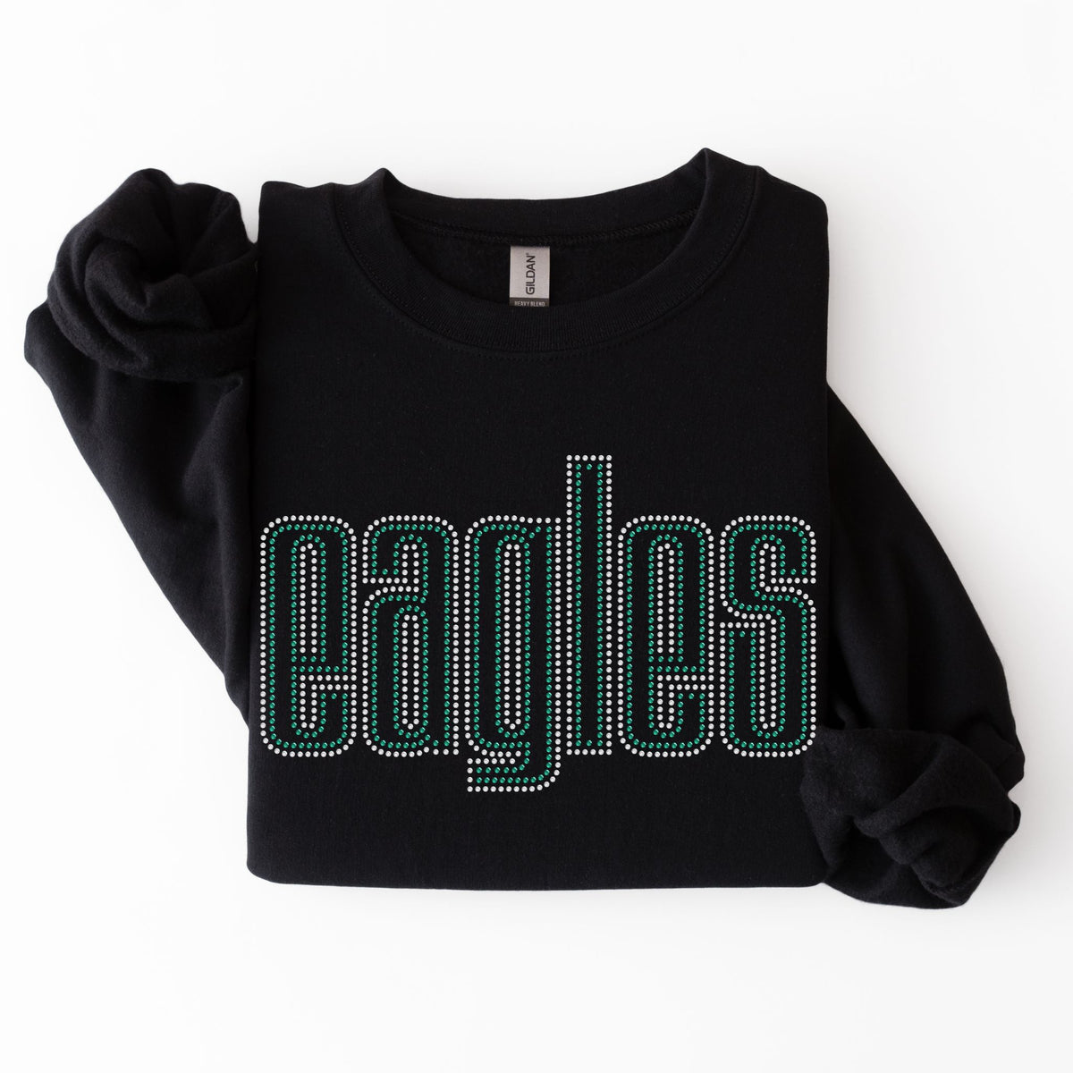 Eagles Double Outline SPANGLES TRANSFER