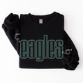 Eagles Double Outline SPANGLES TRANSFER