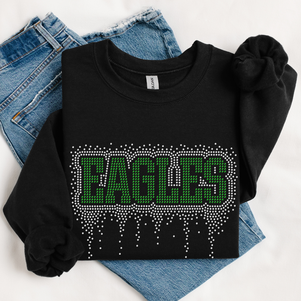 Eagles Athletic Drip RHINESTONE TRANSFER
