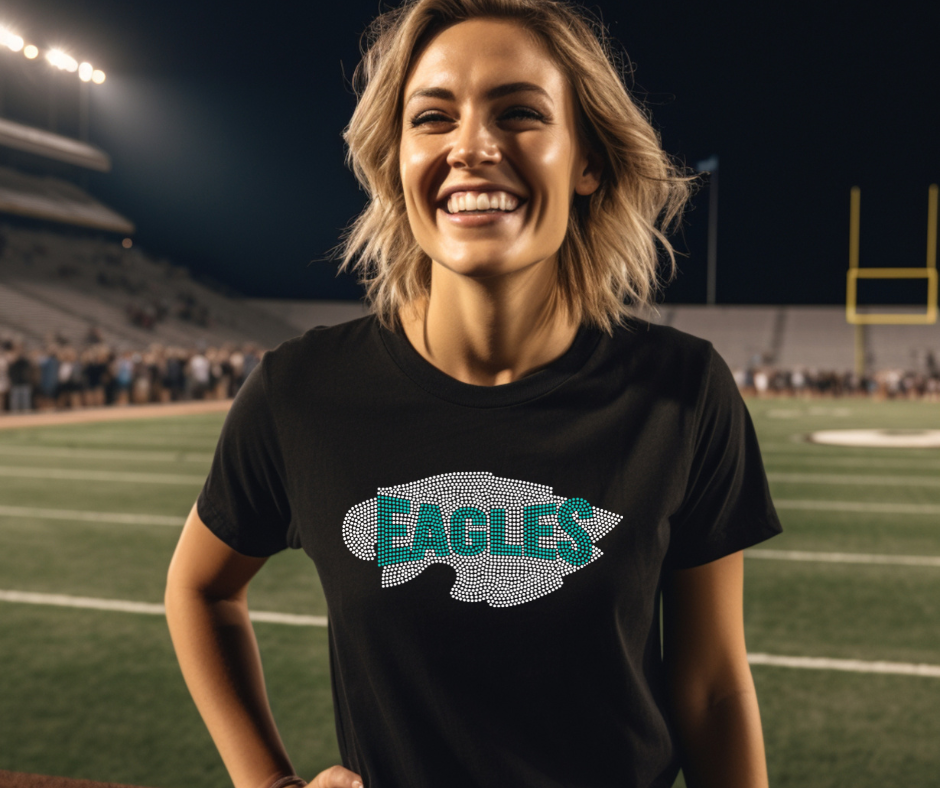 Eagles Silhouette SPANGLE TRANSFER