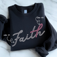 Faith Ribbon SPANGLES TRANSFER