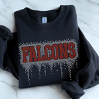 Falcons Athletic Drip RHINESTONE TRANSFER